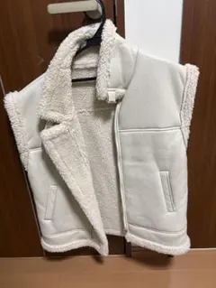 NICOLEリアルムートン ベスト シープスキン 毛皮 | Mercari