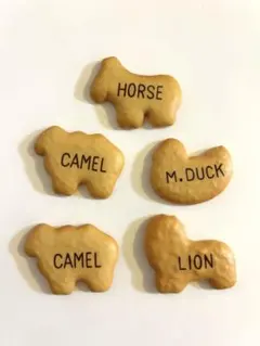 【5個セット】たべっ子どうぶつ　マグネット