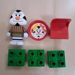 アンパンマン　ワールドブロックラボ　おむすびまんセット　ドール　人形　食玩
