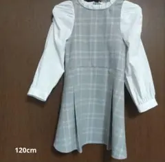 ZARA チェック柄 ワンピース 120cm 発表会　冠婚葬祭　入学入園　卒園式