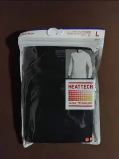 UNIQLO HEATTECH クルーネックT 長袖 ブラック Lのサムネイル