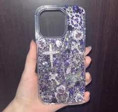 iPhone15pro 現品 ハンドメイド スマホケース