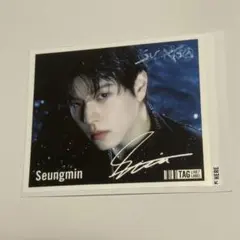StrayKids スンミン TAG LIVE! LABEL