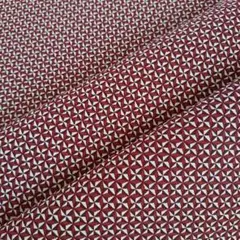 (赤)和柄シーチング生地