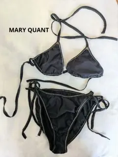 MARY QUANT 水着 3点セット ビキニ ブラックのサムネイル