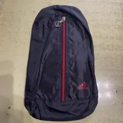 adidas ショルダーバッグ 黒/赤