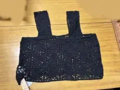 スタジオクリップ　【新品】　クロシェレースビスチェ