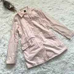 【GAP】コート/トレンチ/ピンク/レディース/春/シンプル/羽織り/アウター