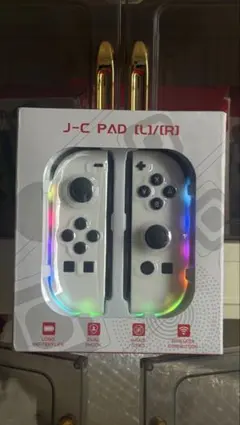 J-C PAD [L]/[R] コントローラー ホワイト