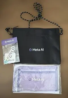 Meta AI サコッシュ　ポーチ　ステッカー