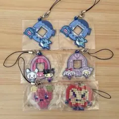 一番くじ たまごっち F賞 きらきらラバーチャーム 6点セット