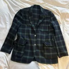 BEAMS+ チェック柄 テーラードジャケット L
