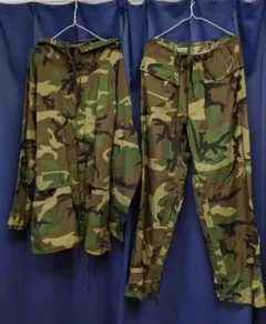 ☆99年製 米軍 PARKA IMPROVED RAINSUIT セット