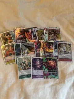 ドラゴンボール フュージョンワールド 黒セルデッキパーツ 大量セット