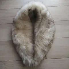 レトロ SAGA FURS ファーショール ストール 襟巻き ベージュ系