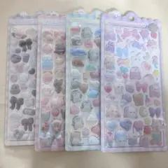 正規品　ふわふわドロップシール　4枚セット③