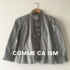 COMME CA ISM フリル ブラウス