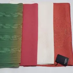 お*ず様 (0307)帯揚げ 4点 まとめ売り 着物 和装 小物 人気