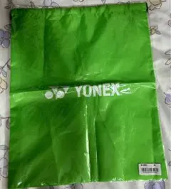 YONEX 巾着袋 グリーン