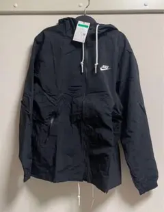 新品　ナイキ クラブ　メンズ フルジップ ウーブン ジャケット　ブラック　XL
