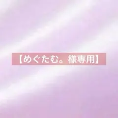 めぐたむ。様専用