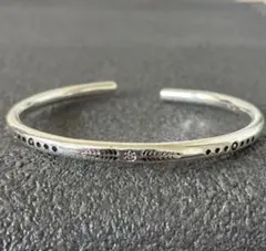 シルバー925 シルバーバングル インディアンジュエリー ヴィンテージ アメカジ