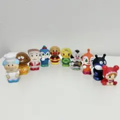アンパンマン　ソフビ　10体セット