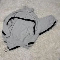 ▪️KEBOZ ケボズ　スウェット　セットアップ　ハーフジップ　グレー L 美品