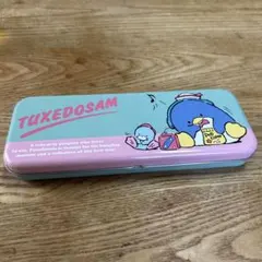 タキシードサム ペンケース 缶ケース