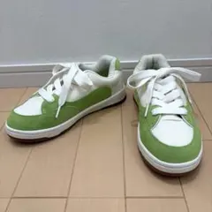 CONVERSE【TWOTONE SK OX】白×緑 23cmのサムネイル