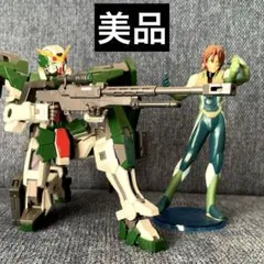 美品ガンダム00 ロックオン・ストラトス フィギュア& ガンダムデュナメスセット