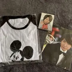 嵐を旅する展覧会 ラグランTシャツ ミッキーマウス 大野智 - メルカリ
