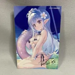 タケイオーキ　ポストカード　TIES イラストカード　エルフ　コミケ　c108