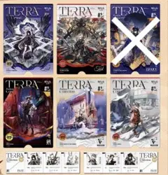 アークナイツ 风尚速递 イラストカード 5枚 ファッション誌風冊子付き