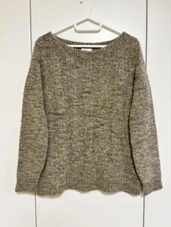 アーバンリサーチドアーズ ベージュ系 クルーネックニットFREE