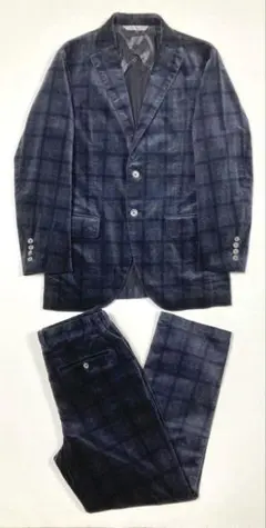 美品「INTERMEZZO」PONTOGLIO社製生地 ジャケット&パンツ　M