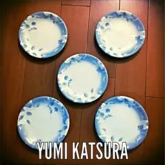 【新品未使用】食卓を華やかに！和洋折衷YUMI KATSURA食器セット5枚