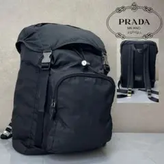 PRADA V135 ブラックナイロンバック 17万◇PRADA プラダ V135 ユニセックス 大容量 ナイロン