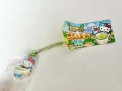 ご当地キティ愛知限定 伊良湖ヤシノミバージョン 根付け ストラップ