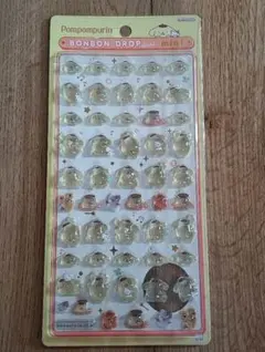 正規品　ポムポムプリン ボンボンドロップシール