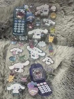 ぷっくりシール　シナモン　サンリオ