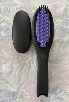DAFNI ブラシヘアアイロン 動作確認済　ストレートヘア　ダフニ　ほぼ未使用品のサムネイル