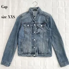 ..GAP デニムジャケット XXS 定番 シンプル Gジャン コンパクトのサムネイル