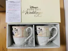 新品未使用　ディズニー　アンバサダー限定　ペアマグカップ　ノリタケ