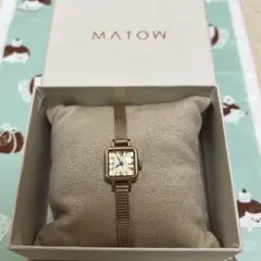 MATOW TSUKI 淡月 / MINI SQUARE ROSE GOLD
