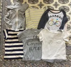 まとめ売り　6点　Tシャツ パーカー　男の子　　100  110