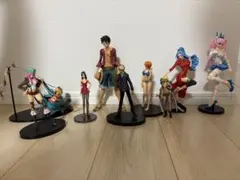 ワンピース フィギュア 9体セット メモリアル原画アート2枚