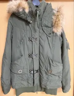 SLY N3Bファー付きモッズコート