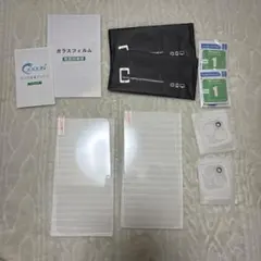 【4枚入り】 iPhone 15 Plus 用ガラスフィルム+カメラフィルム