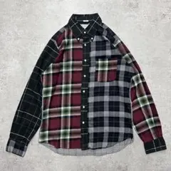 USA製 INDIVIDUALIZED SHIRTS クレイジー チェックシャツ
